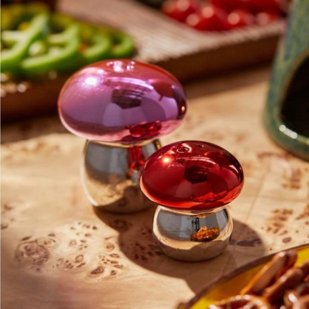 Urban Outfitters Mushroom Salt And Pepper Shakers